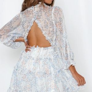 Hello Molly backless mini dress XS